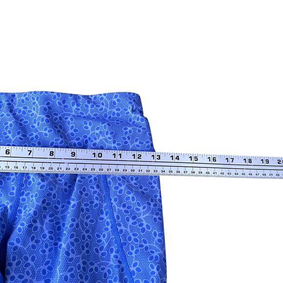 Sweaty Betty Power Workout Leggings Women’s 0-2 Blue Graphic Print Stretch New - Picture 8 of 10